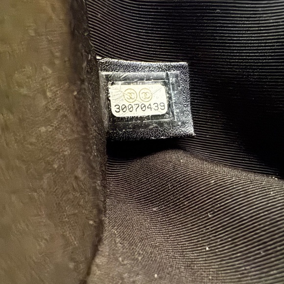 CHANEL Black Quilted Leather Boy Crossbody with Silver Hardware - Picture 11 of 11